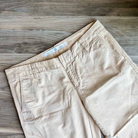 Vintage GAP Khaki 100 % Cotton Roll Cuff Capri Pants - Size 6 - Picture 3 of 11